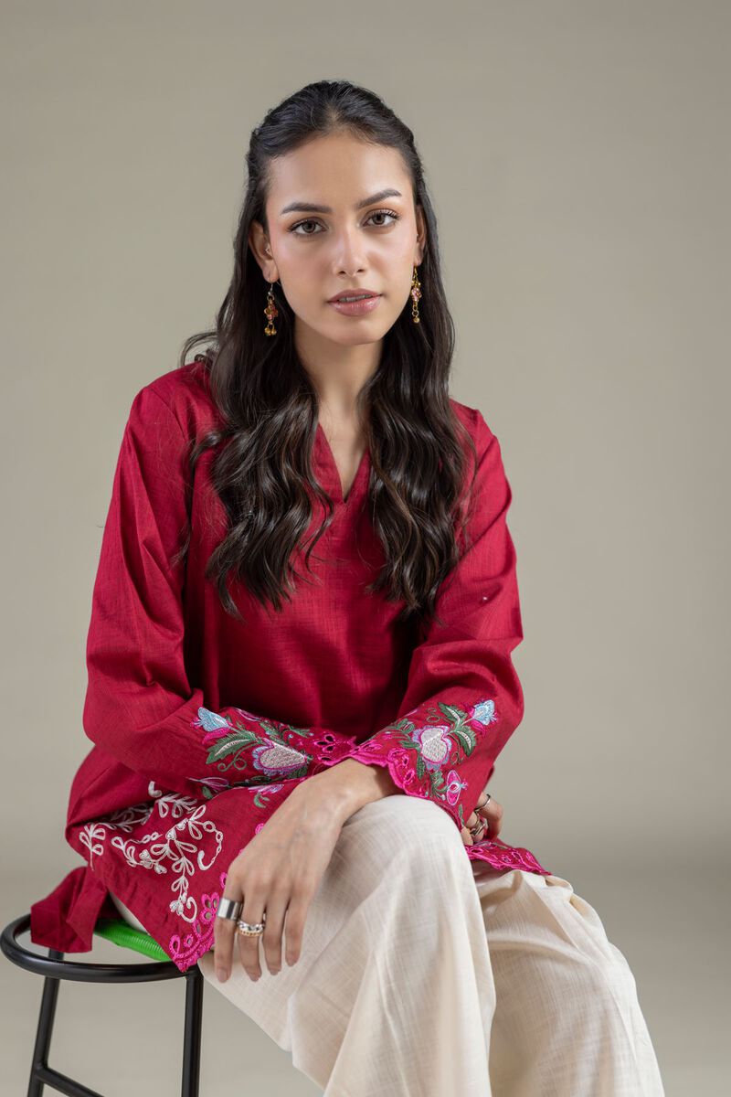 Embroidered | Heavy Textured Cotton | Kurta | USD 35.00