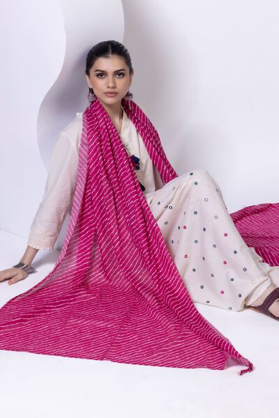 Printed | Cotton Square | Dupatta | USD 20.00