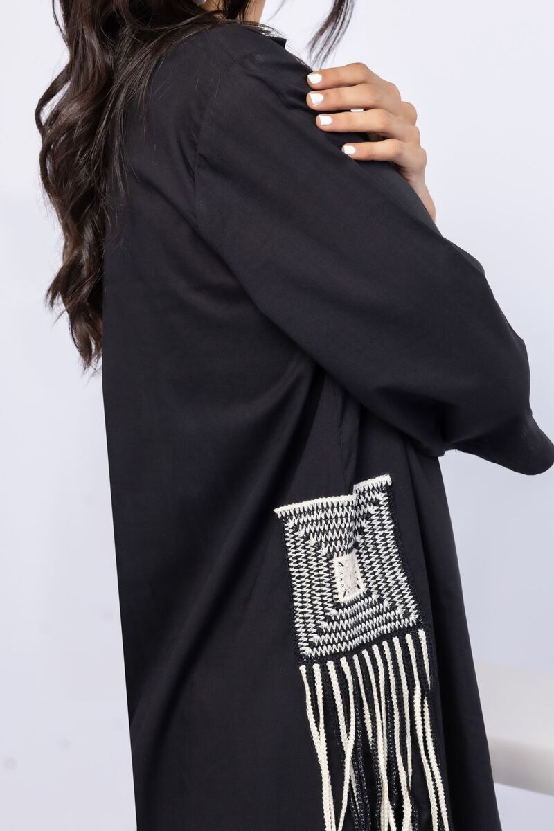 Embroidered | Crosshatch Poplin | Kurta | USD 17.50