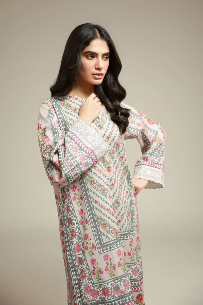 Embroidered | Textured Lawn | 2-Piece Tailored Set | USD 55.00