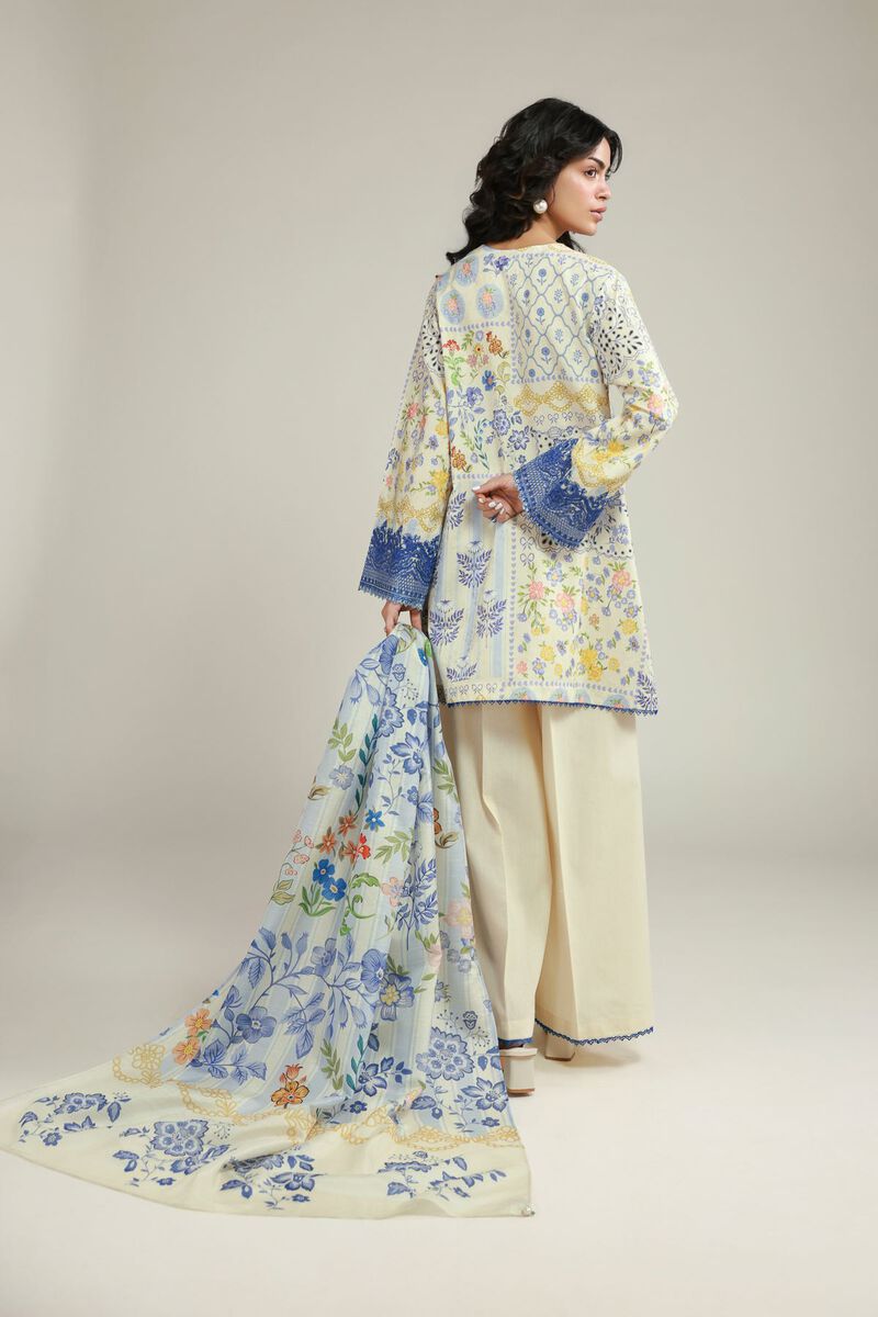 Printed | Jacquard | Tailored 3 Piece | USD 70.00