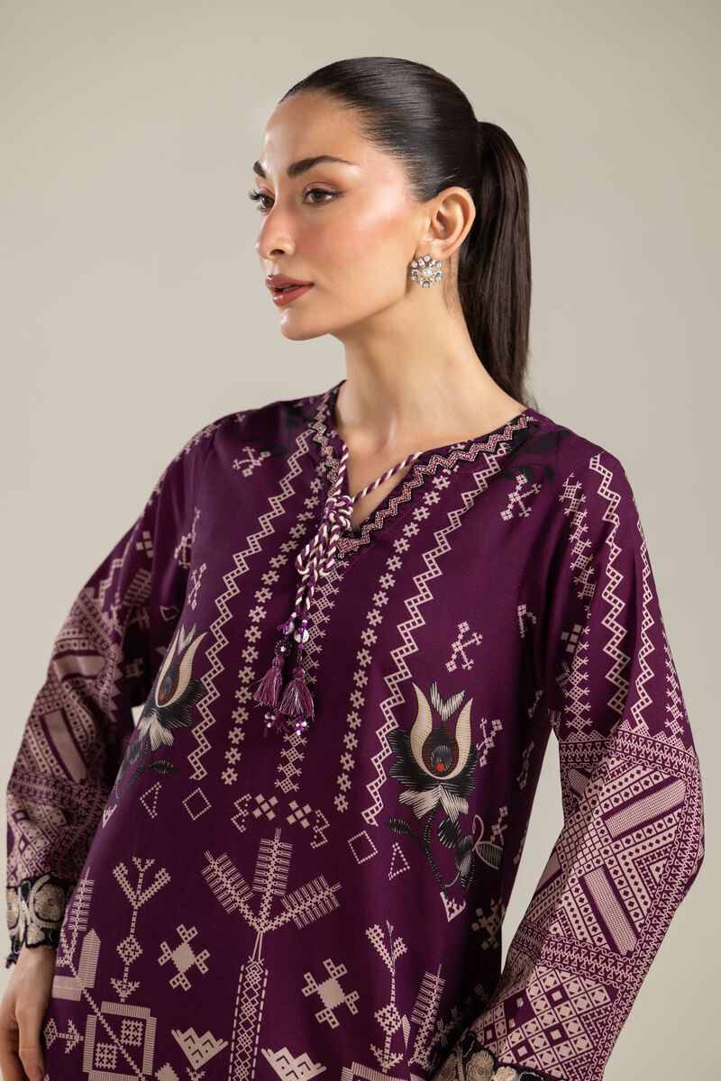 Embroidered | Raw Silk | Short Silk Kurta | USD 55.00