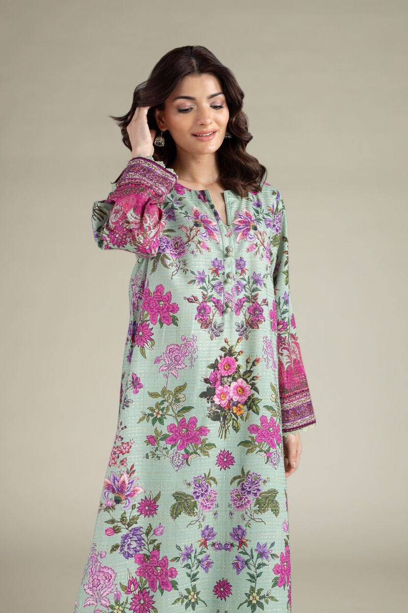 Printed | Messuri Dobby | Lawn Co-ord Set | USD 45.00