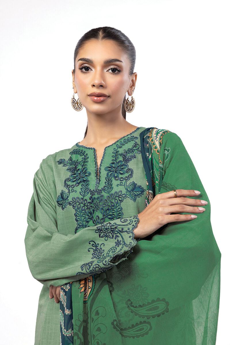 Embroidered | Crosshatch | Tailored 3 Piece | USD 32.50