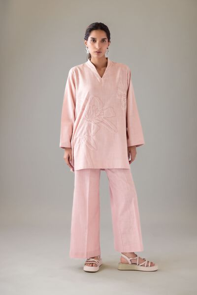 Dyed | Heavy Textured Cotton | Pants | USD 6.00