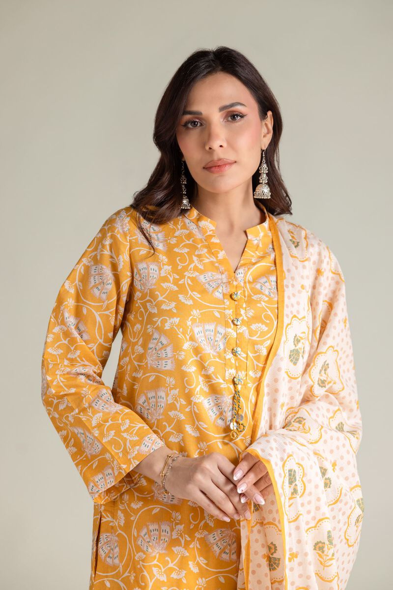 Embroidered | Textured Lawn | Floral Lawn Dupatta | USD 25.00