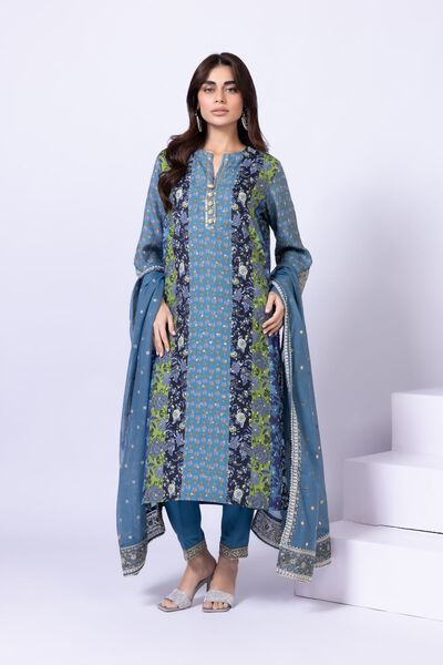 Embroidered | Viscose Oak Silk | Kurta | USD 56.00