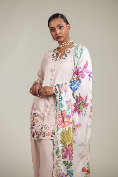 Raw Silk | 3-Piece Tailored Suit | USD 180.00