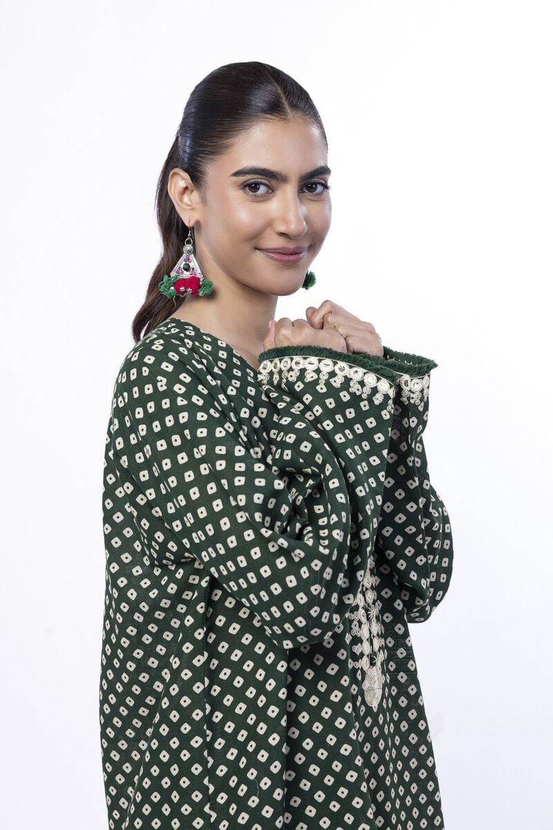 Embroidered | Khaddar | Tailored 2 Piece | Top and Bottom | USD 35.00