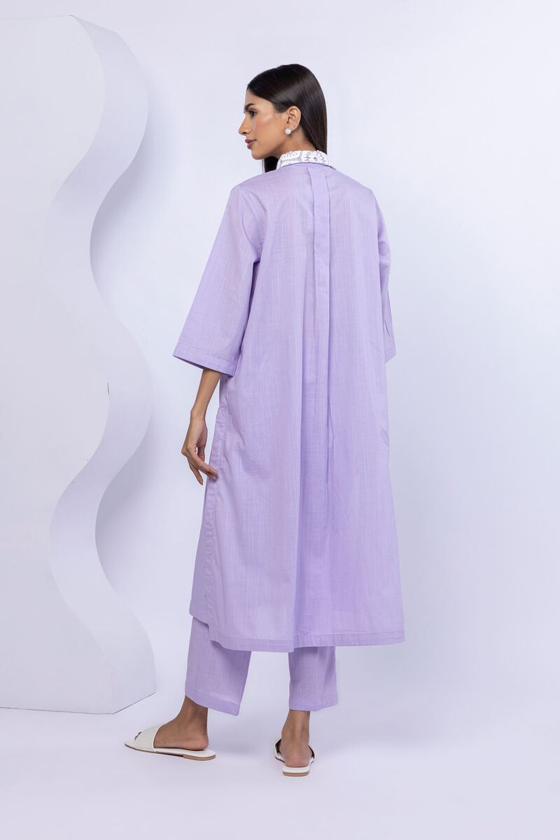 Embroidered | Crosshatch Poplin | Kurta | USD 15.00