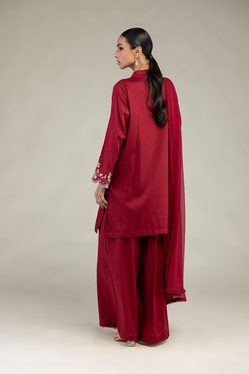 Embroidered | Dobby | Dobby Tailored 3-Piece | USD 80.00