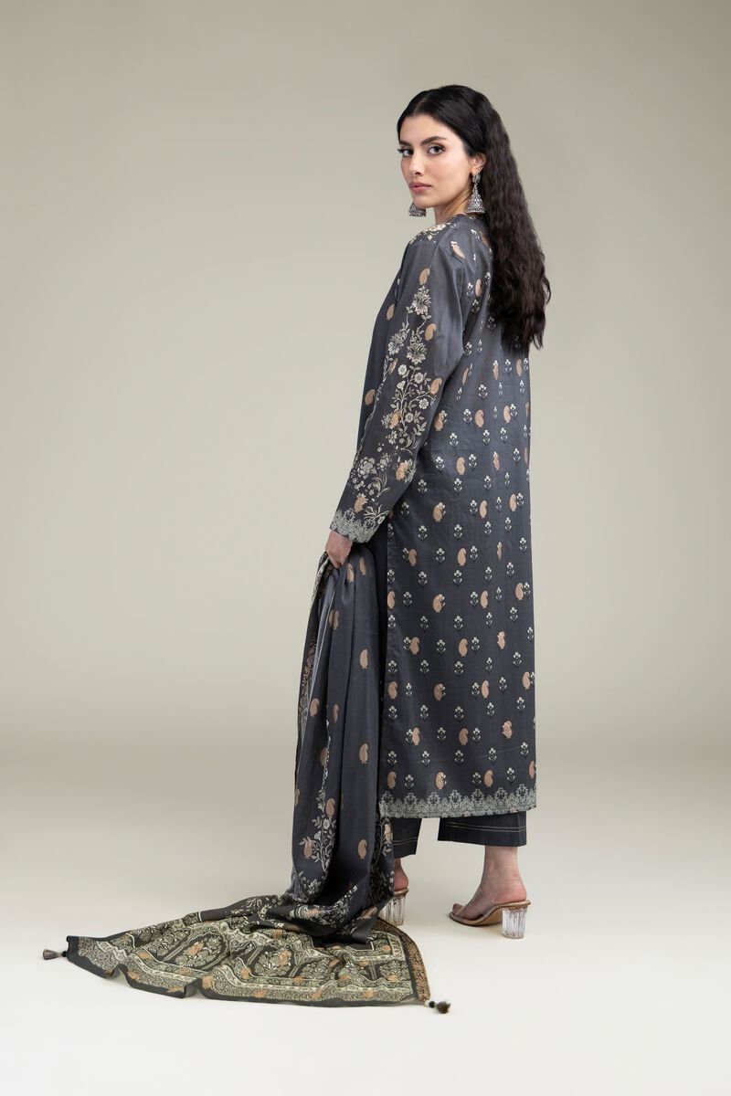 Printed | Jacquard | Tailored 3 Piece | USD 70.00