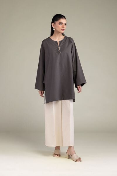Dyed | Textured Cotton Viscose | Solid Cotton Pants | USD 30.00