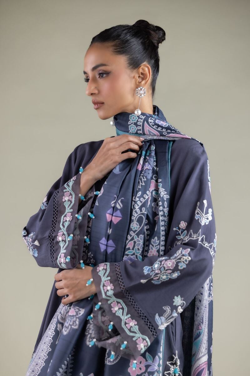 Embroidered | Polyester Silk | Dupatta | USD 30.00