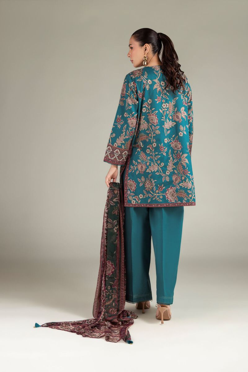 Embroidered | Cotton Dobby | Cotton Tailored 3-Piece | USD 70.00
