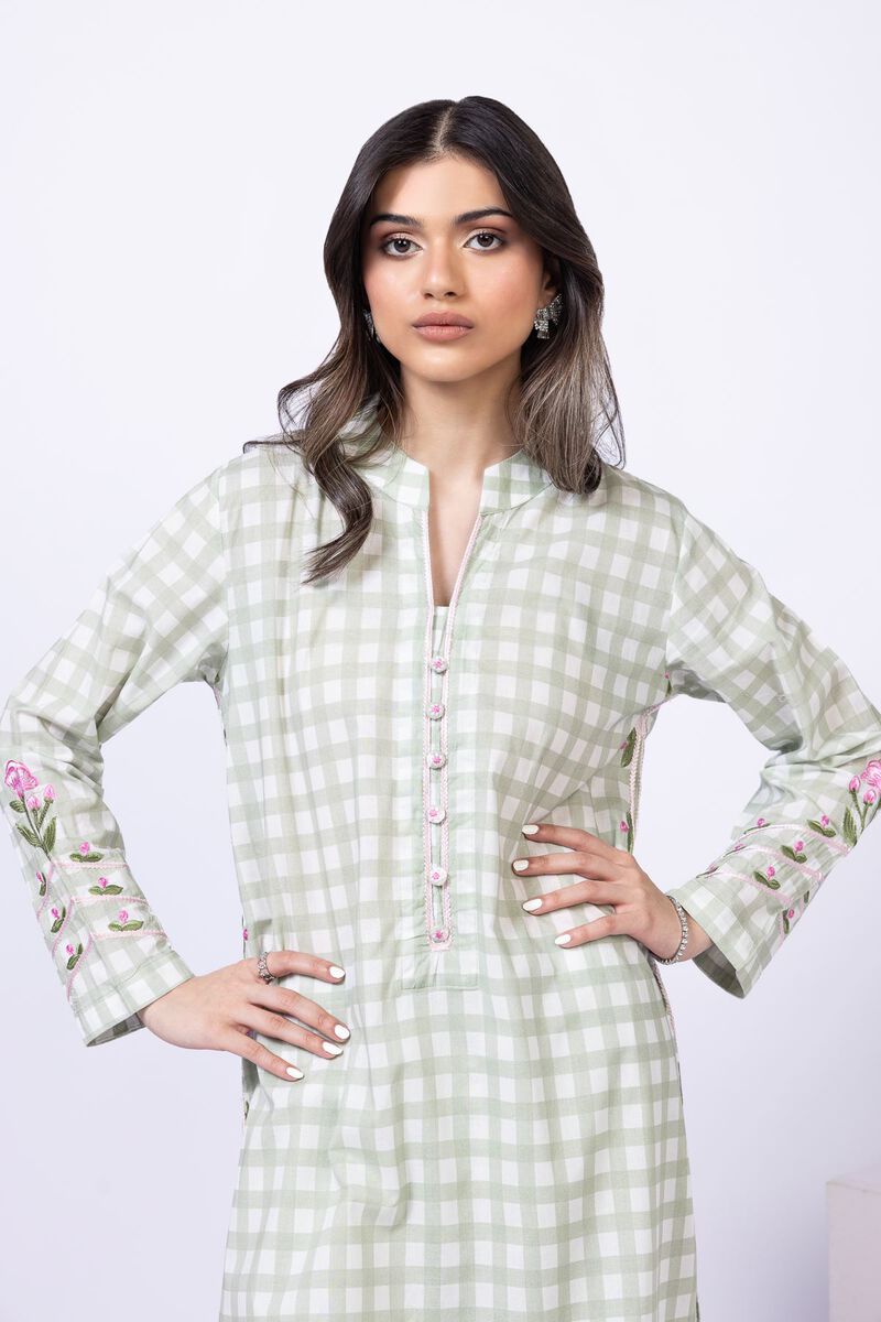 Embroidered | Cambric | Kurta | null