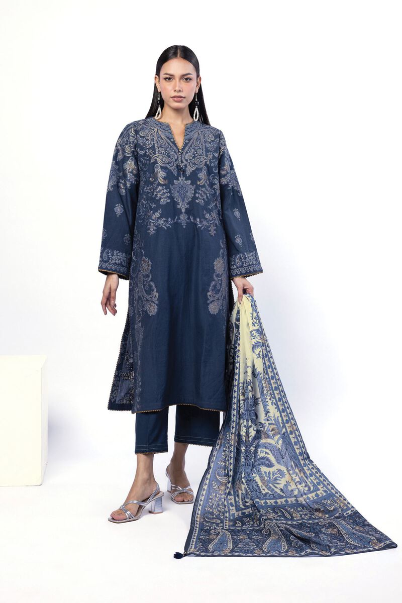 Dyed | Jacquard | Tailored 3 Piece | USD 70.00