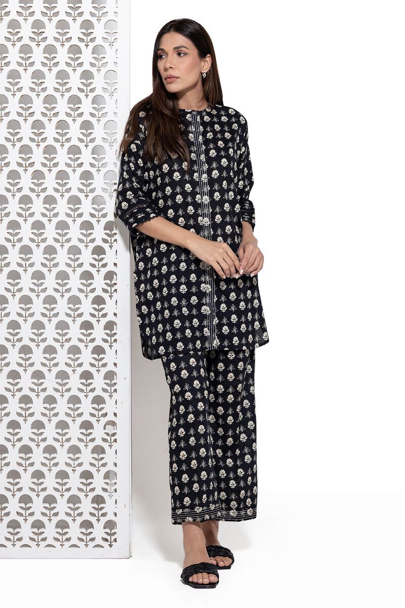 Printed | Dobby | Pants | null