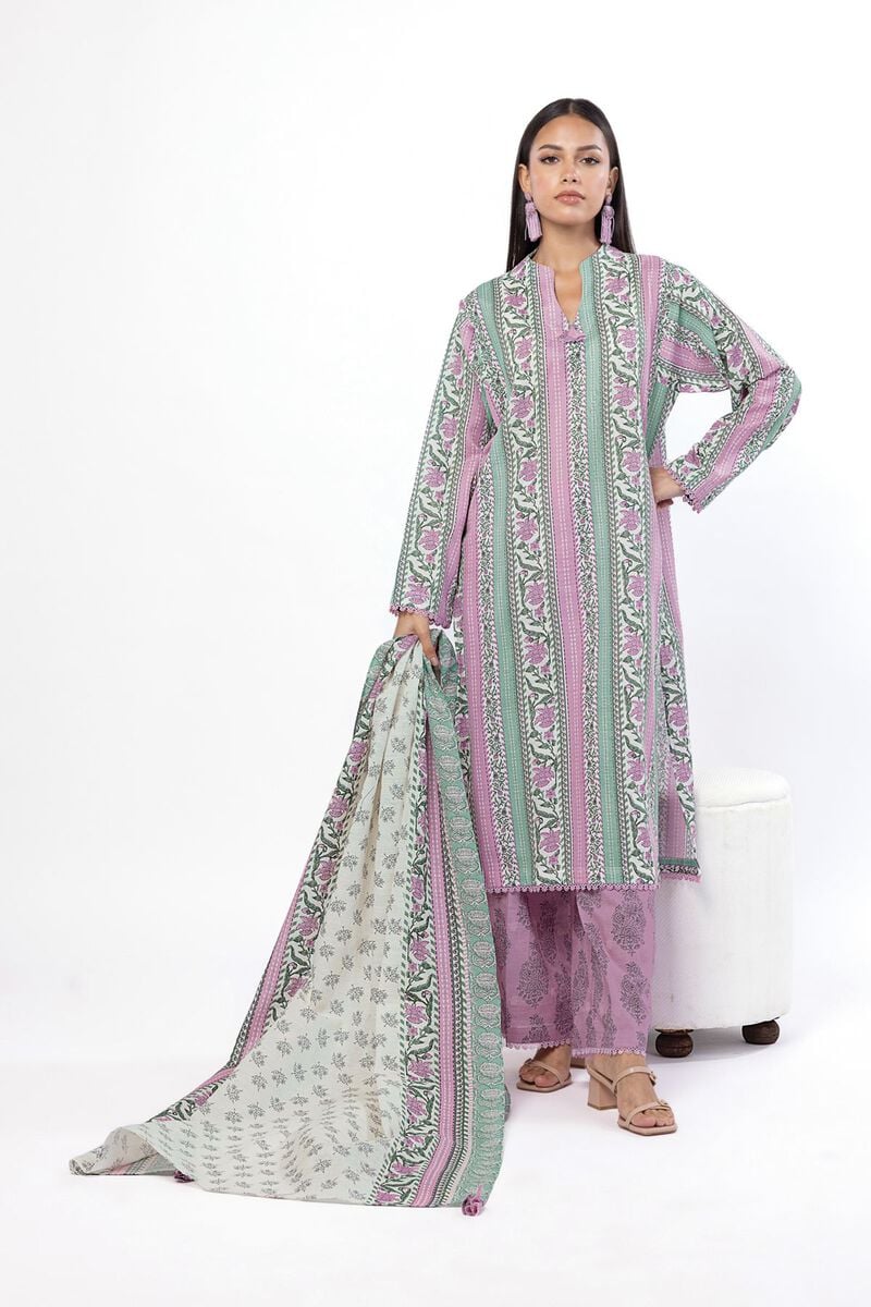 Printed | Khaddar | Tailored 3 Piece | USD 22.50