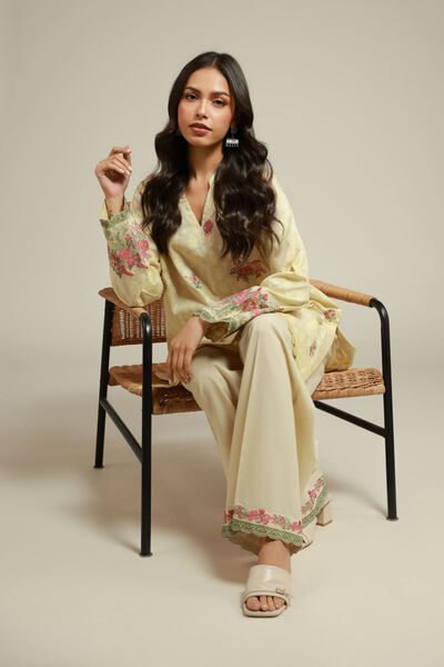 Embroidered | Broshia | 2-Piece Tailored Set | USD 65.00