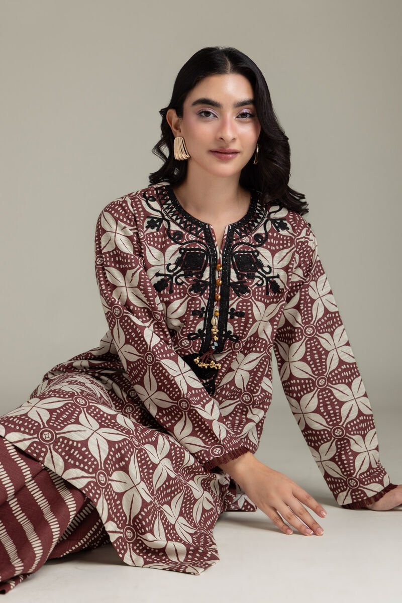 Embroidered | Light Khaddar | Tailored 2 Piece | null