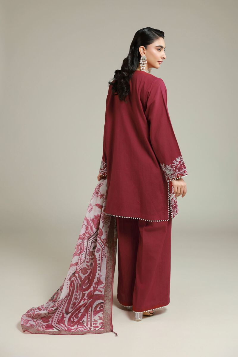 Embroidered | Cambric | Tailored 3 Piece | USD 75.00