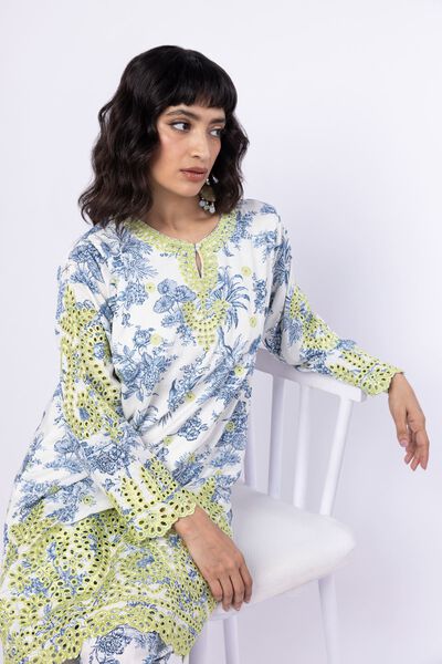Embroidered | Crosshatch Raw Silk | Kurta | USD 75.00