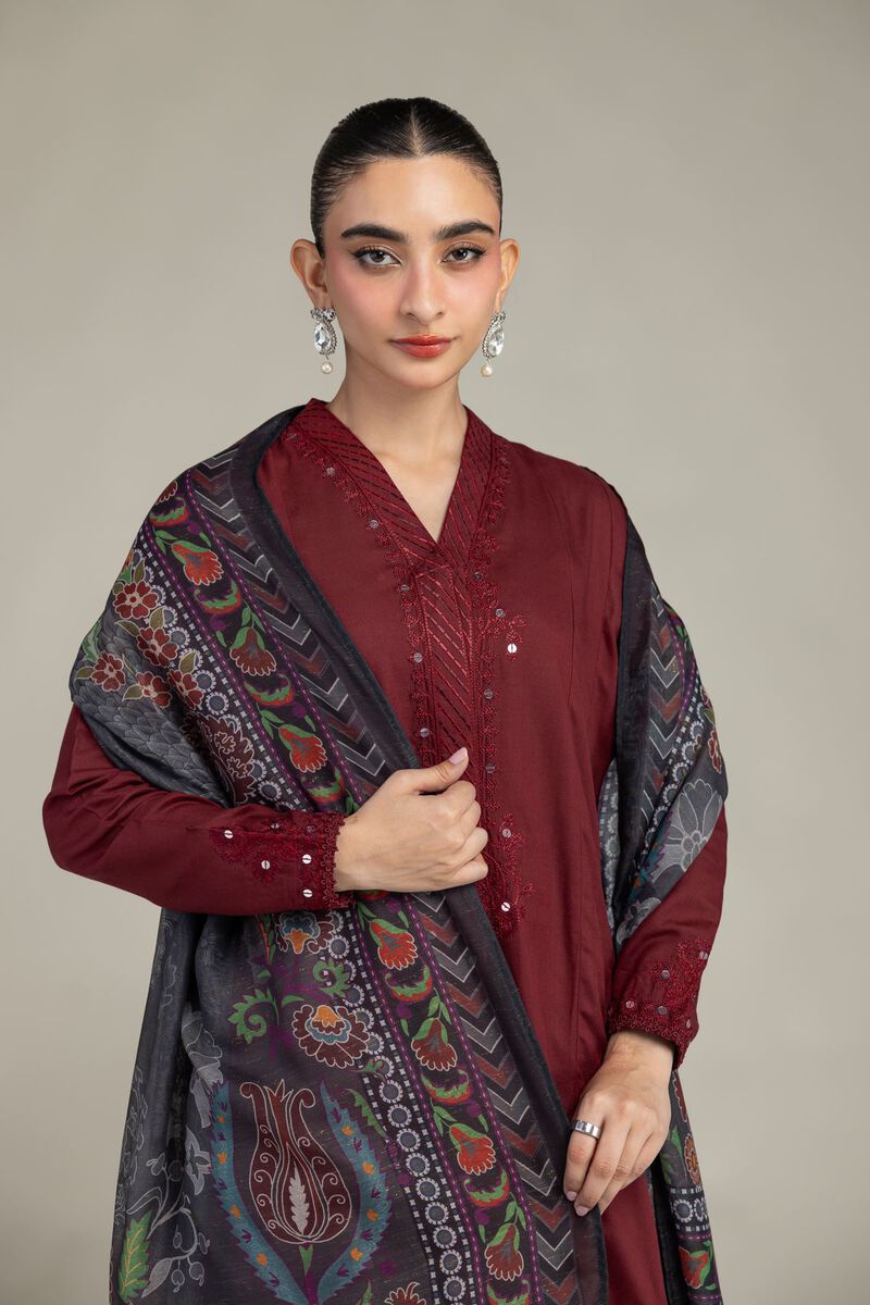 Embroidered | Mesuri | Floral Mesuri Dupatta | USD 30.00