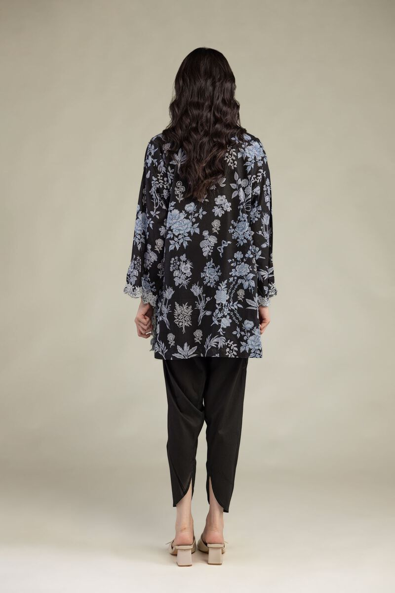Embroidered | Lawn | Black Lawn Kurta | USD 35.00
