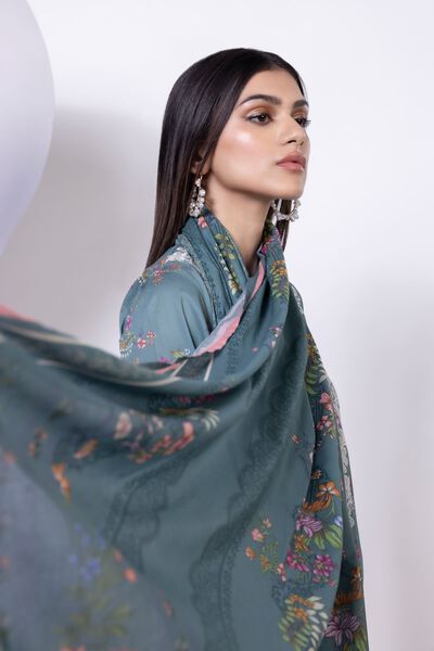 Printed | Lawn | Dupatta | USD 12.00