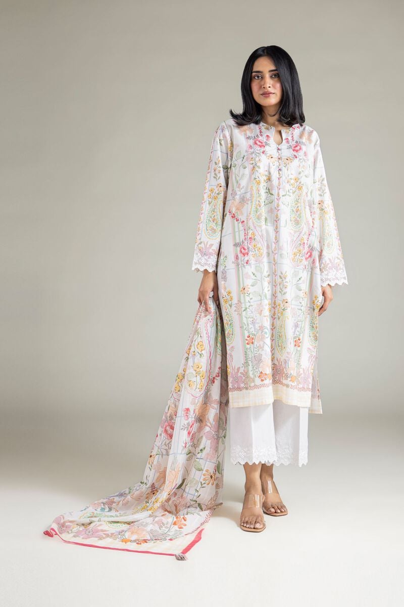 Embroidered | Textured Lawn | Tailored Lawn Set | USD 65.00