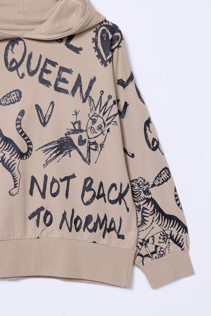 Printed | Lycra Terry | Hoodie | USD 7.50