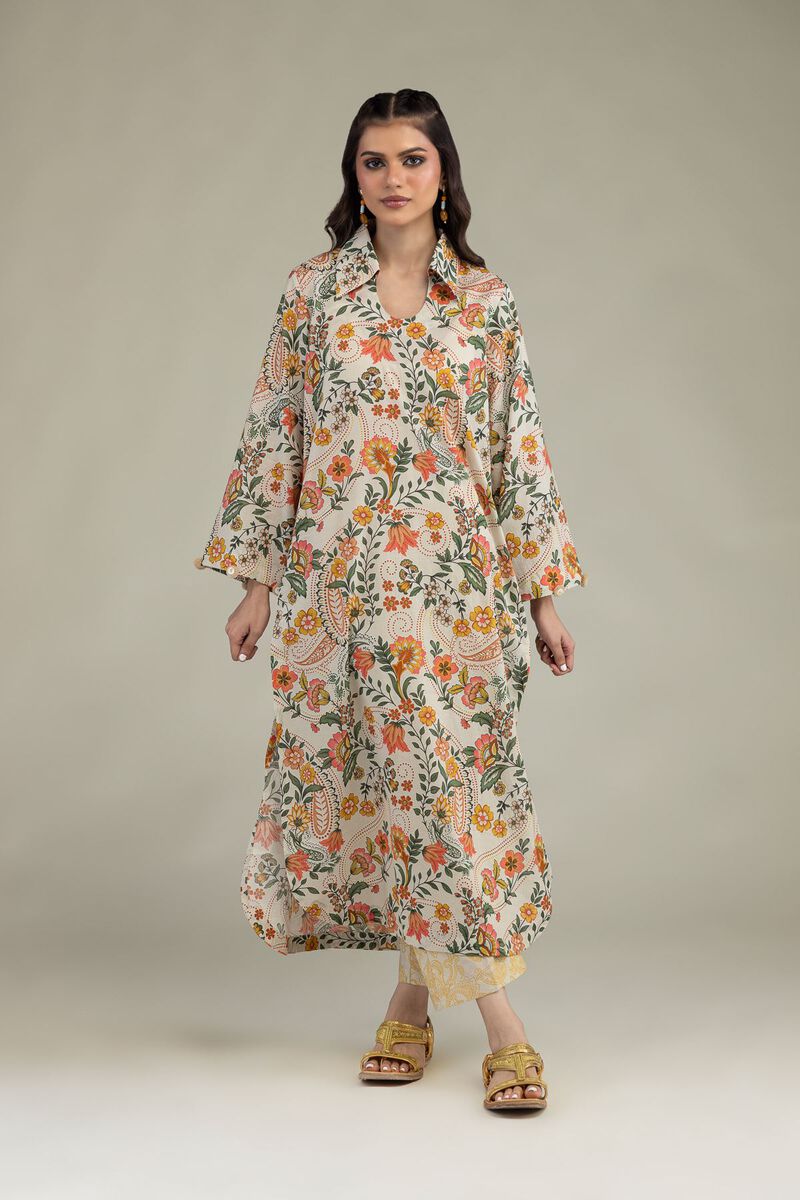 Printed | Cambric | Floral Cambric Kurta | USD 25.00