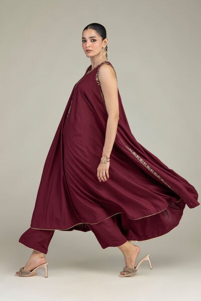 Embroidered | Raw Silk | Raw Silk Pants | USD 35.00