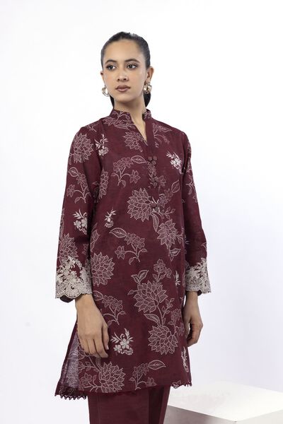 Embroidered | Light Khaddar | Tailored 2 Piece | Top and Bottom | USD 35.00