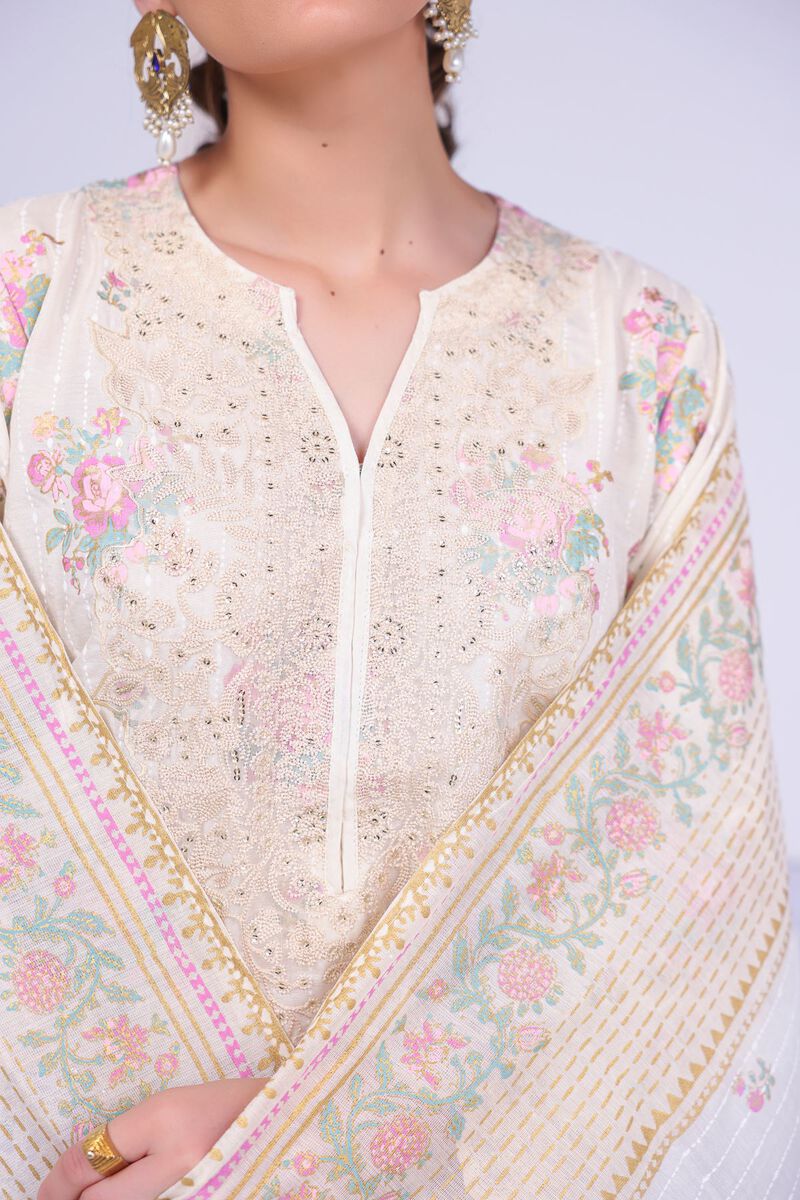 Printed | Cotton Net | Dupatta | USD 33.00
