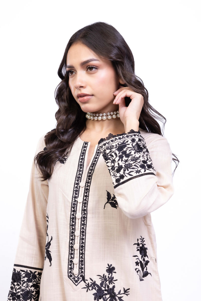 Embroidered | Heavy Textured Cotton | Kurta | USD 20.00
