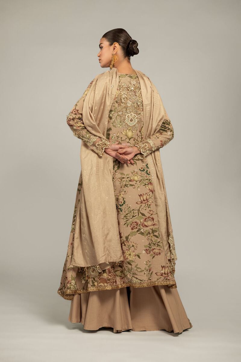 Raw Silk | 3-Piece Co-ord Set | USD 180.00