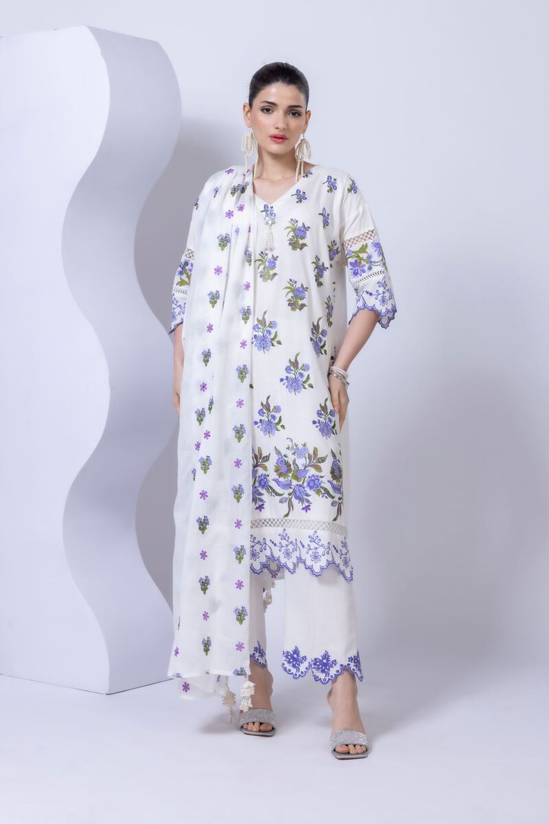 Embroidered | Cotton Square | Dupatta | null