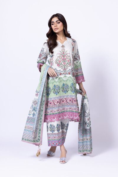 Embroidered | Cotton Polyester Broshia Jacquard | Kurta | USD 12.00