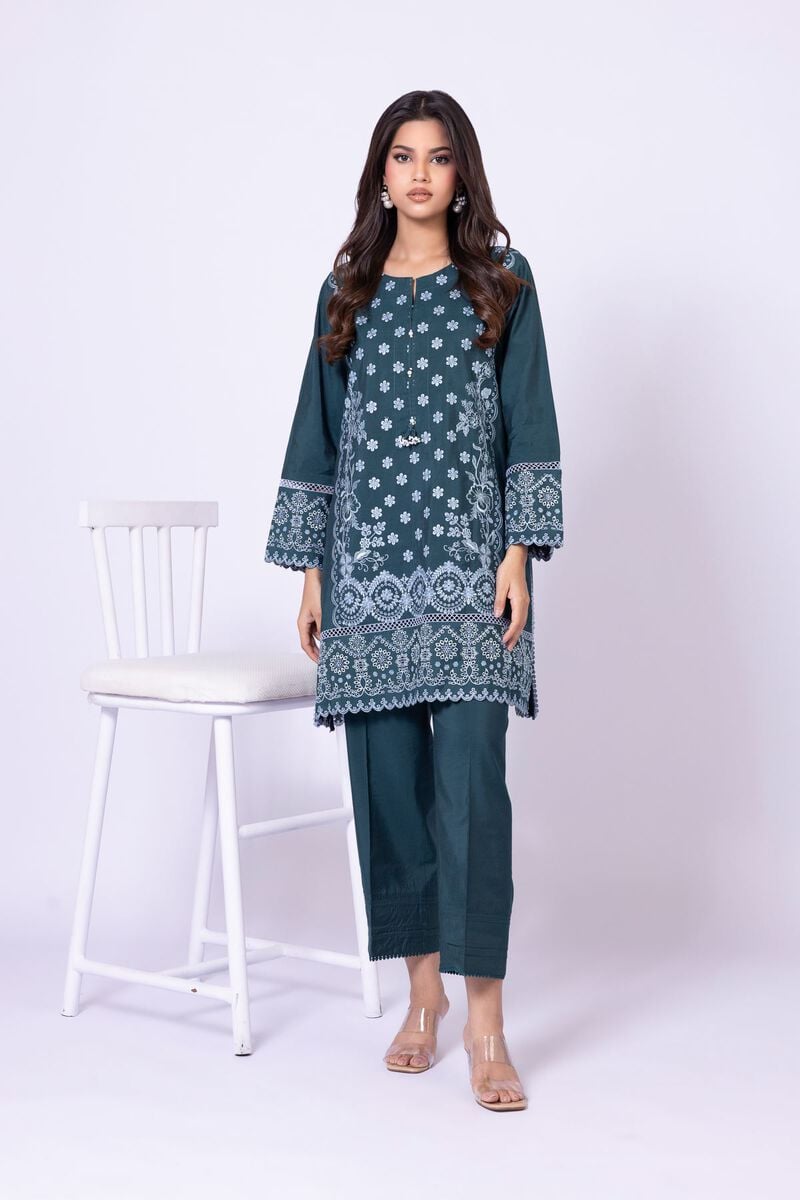 Embroidered | Dull Raw Silk | Kurta | USD 25.00