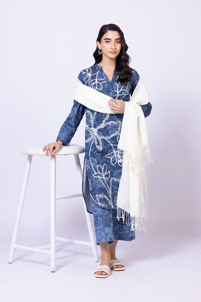 Printed | Heavy Textured Cotton | Pants | USD 4.50