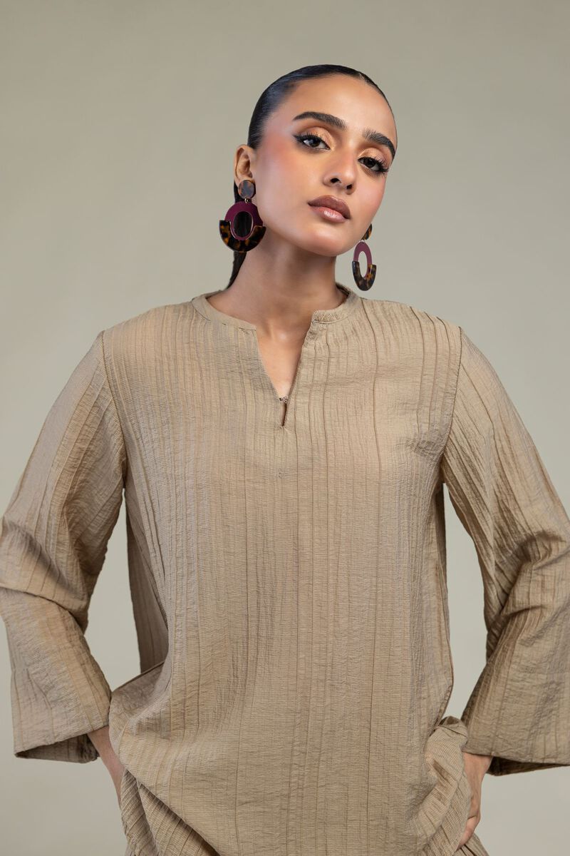 Dyed | Blended Crinkle | Tunic | USD 40.00