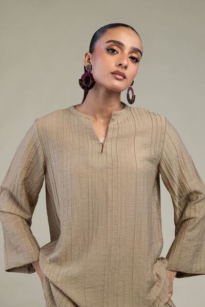 Dyed | Blended Crinkle | Tunic | USD 40.00
