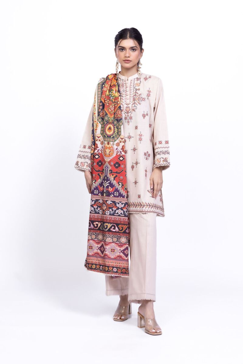 Embroidered | Heavy Textured Cotton | Kurta | USD 12.00