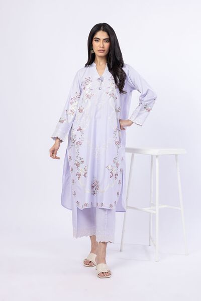 Embroidered | Raw Silk | Pants | USD 25.00