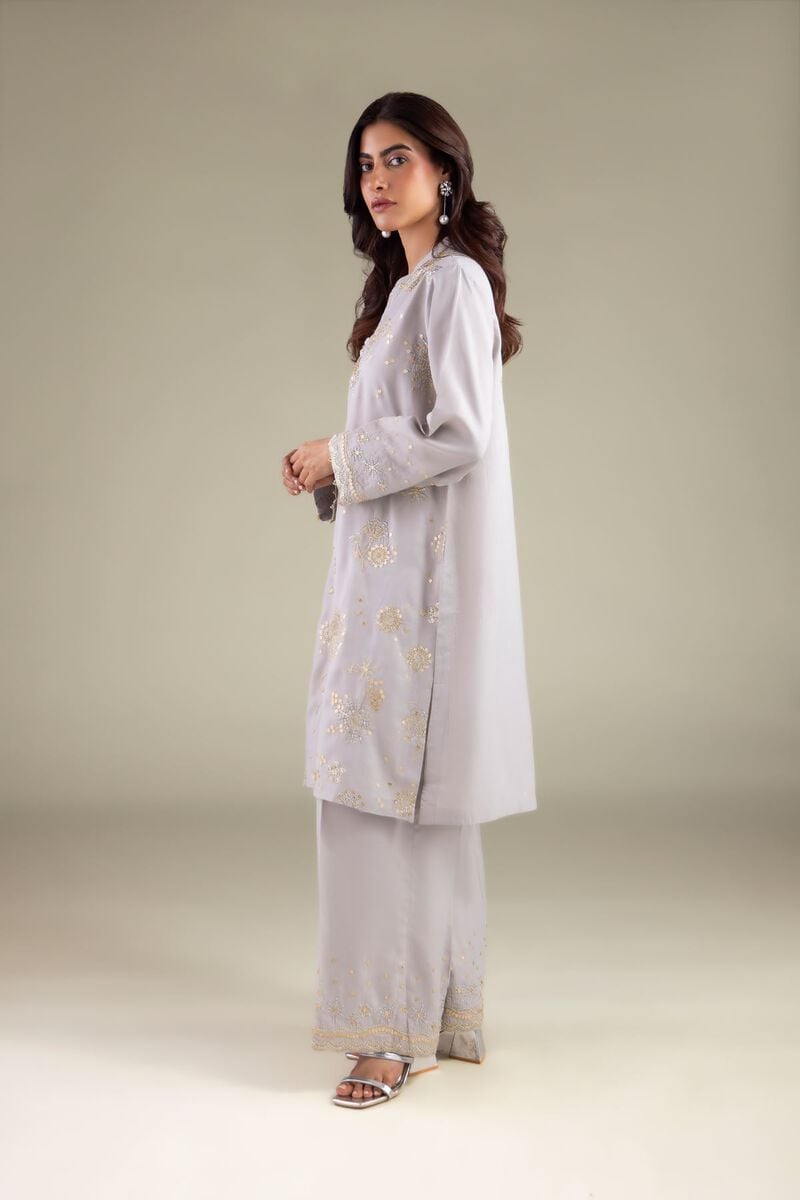 Embroidered | Raw Silk | Kurta | USD 35.00