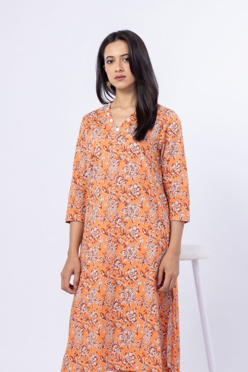 Printed | Cambric | Kurta | USD 6.00