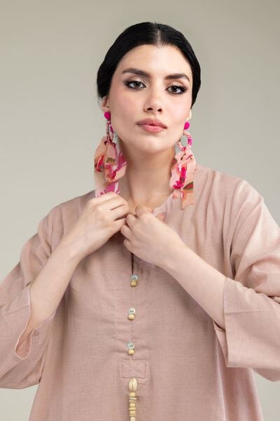 Dyed | Blended Linen | Solid Linen Kurta | USD 35.00