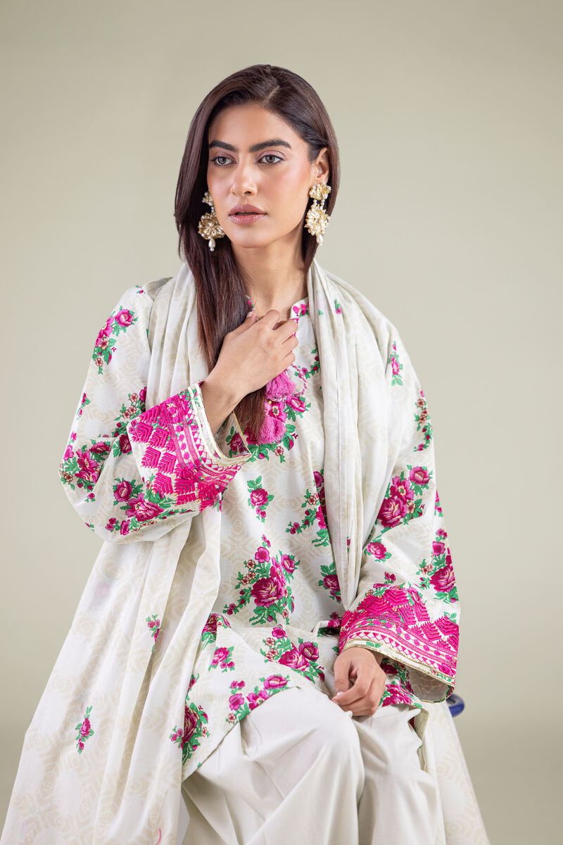 Embroidered | Cambric | Kurta | USD 35.00